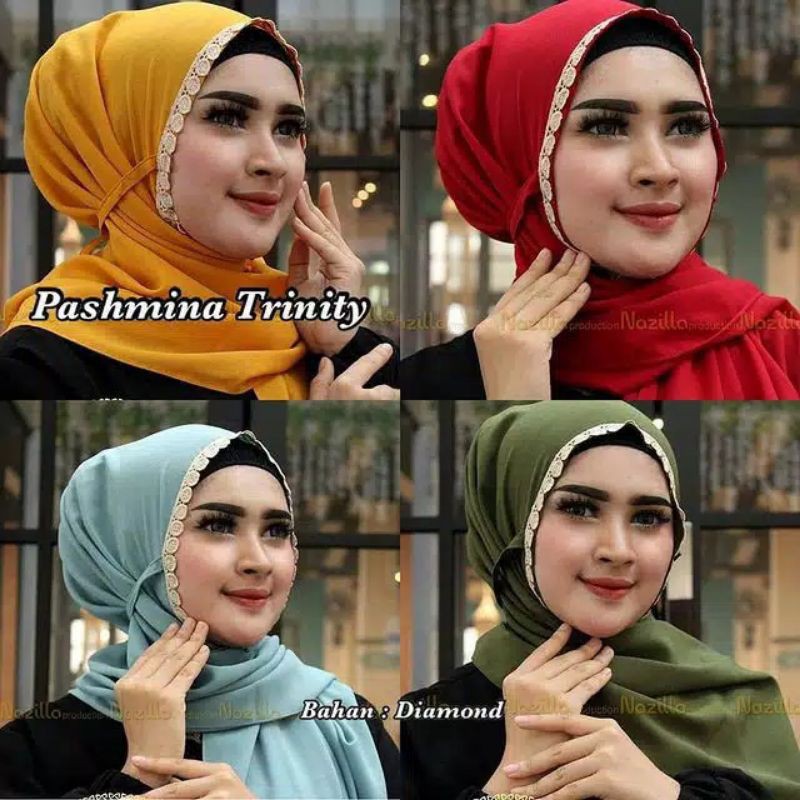 COD PASHMINA TRINITY ORIGINAL RR HIJAB TERLARIS