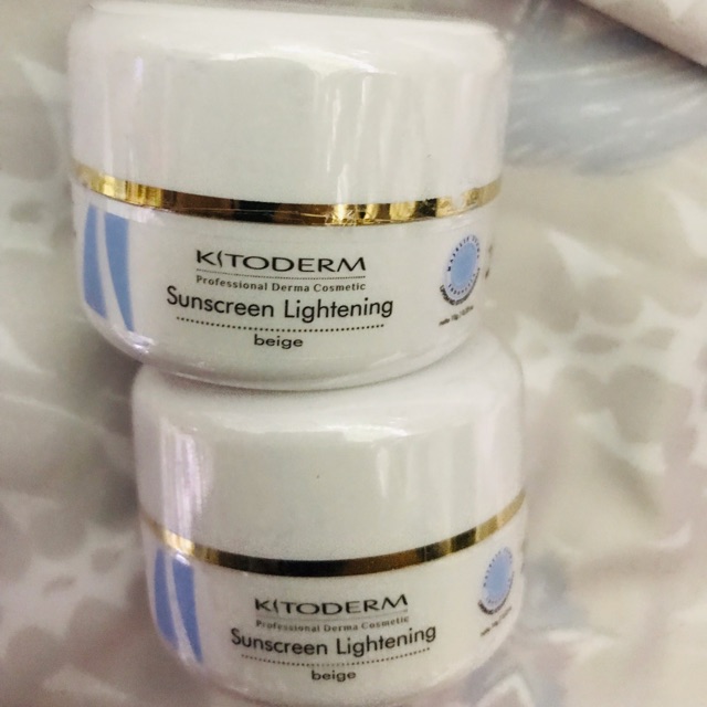 kitoderm sunscreen lightening beige