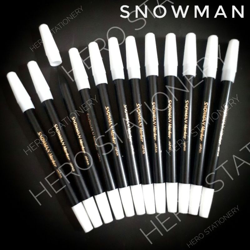 Spidol snowman marker grosir . 60 unit