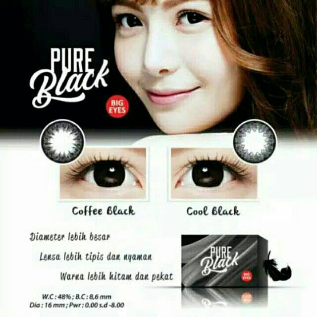 Soflens Pure Black