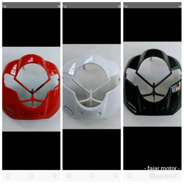 Tameng depan scopy new