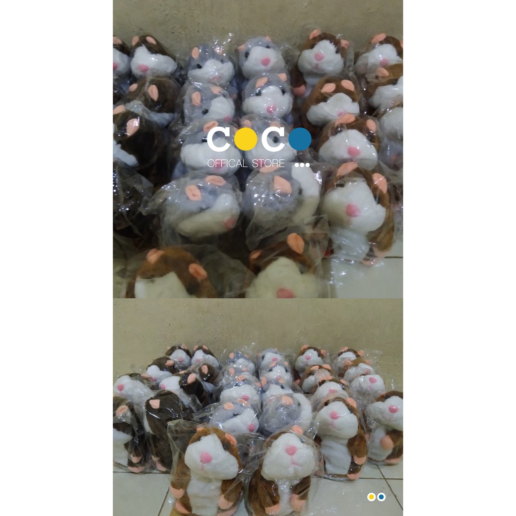 Hamster Bicara (Boneka Anak)