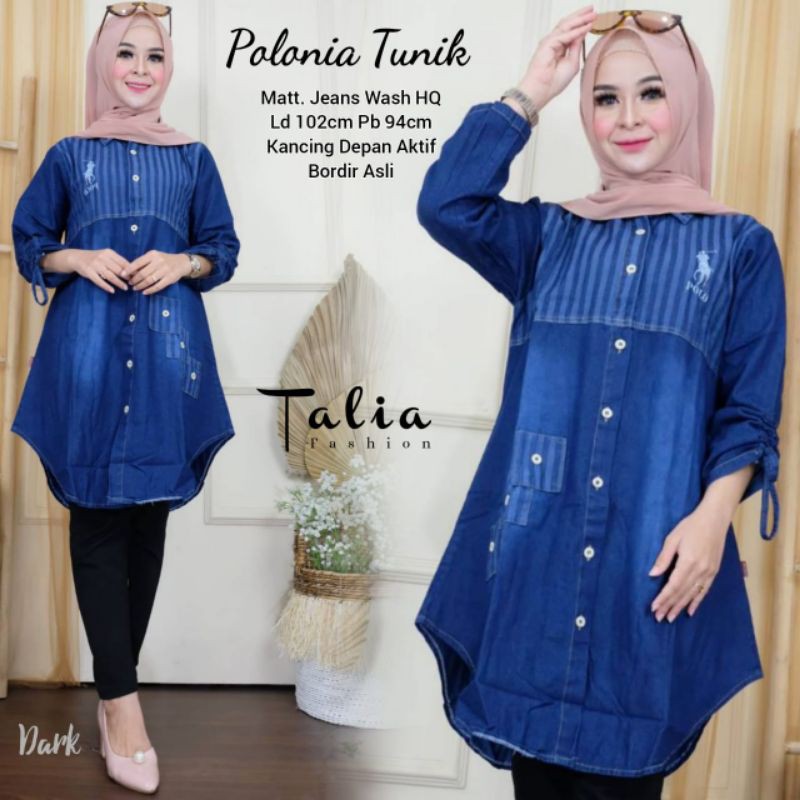 Palania tunik baju levis