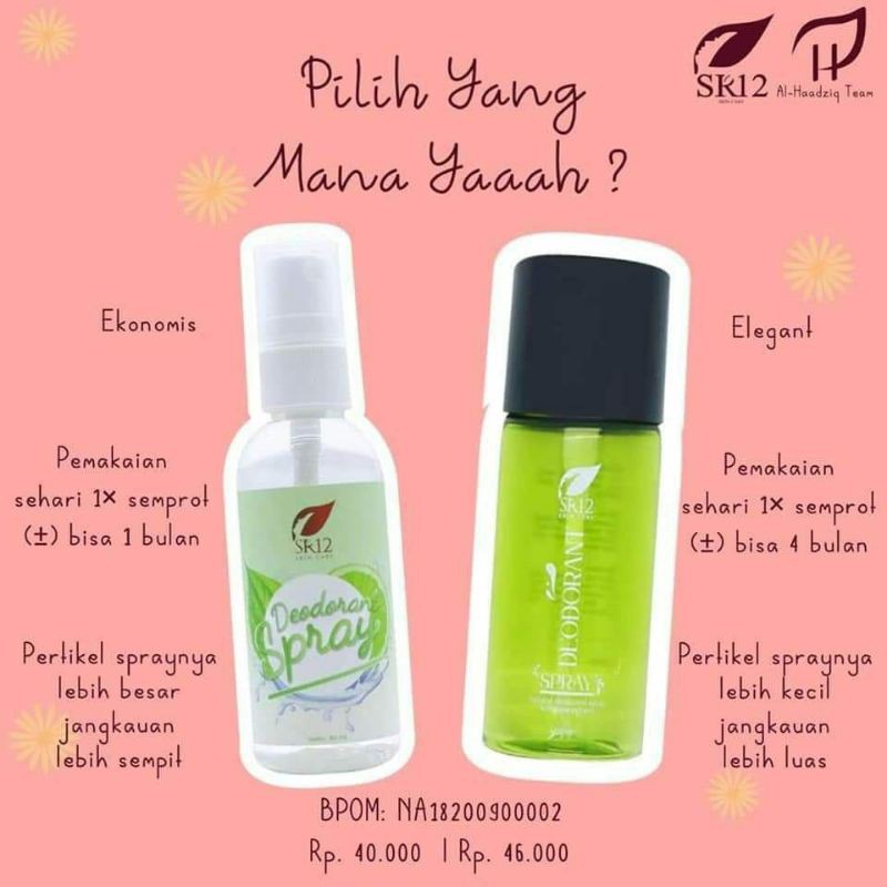 Deodorant Spray sr12 60ml