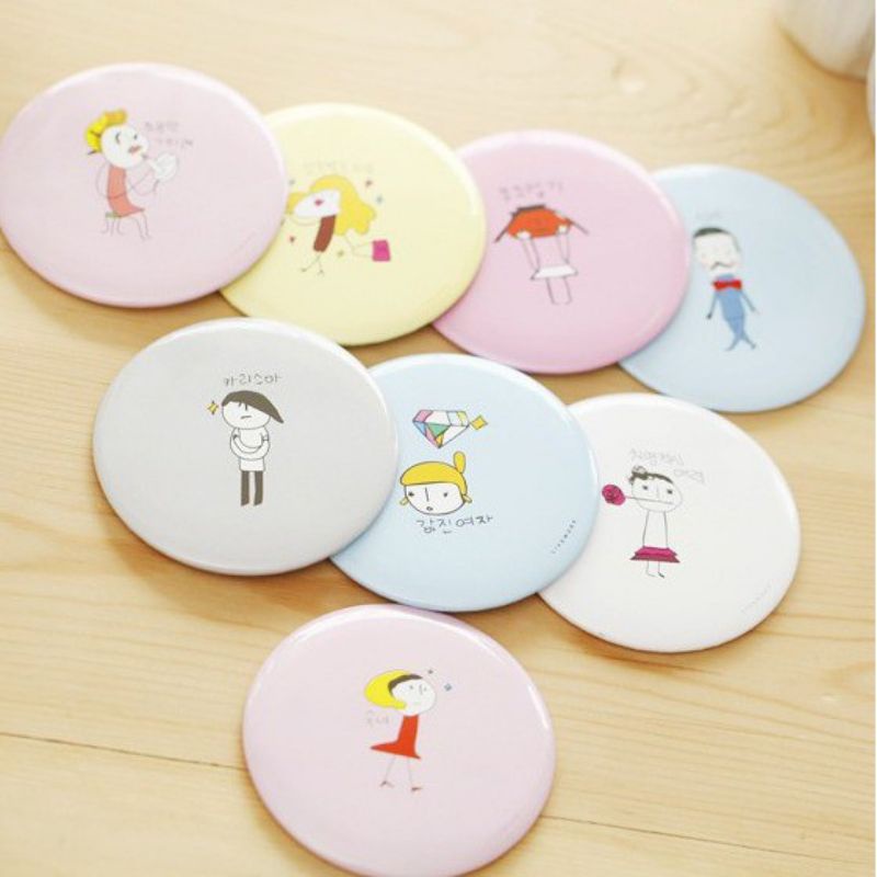 CERMIN MINI KARAKTER LUCU