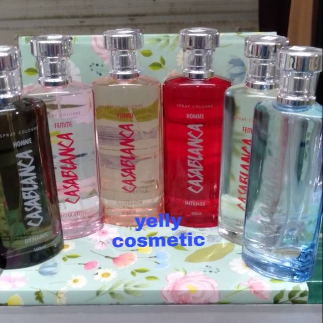 Cod Casablanca spray cologne murah