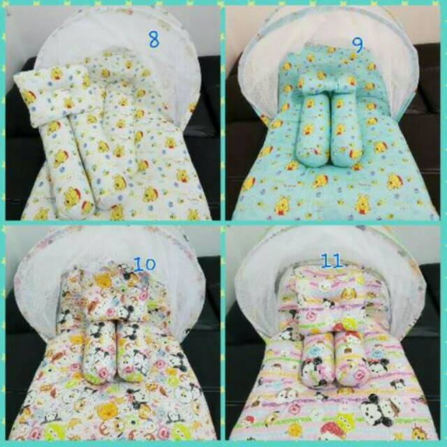 Kasur bayi kelambu lipat bess