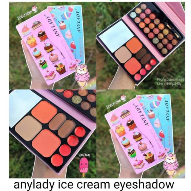 Anylady ice cream eyeshadow