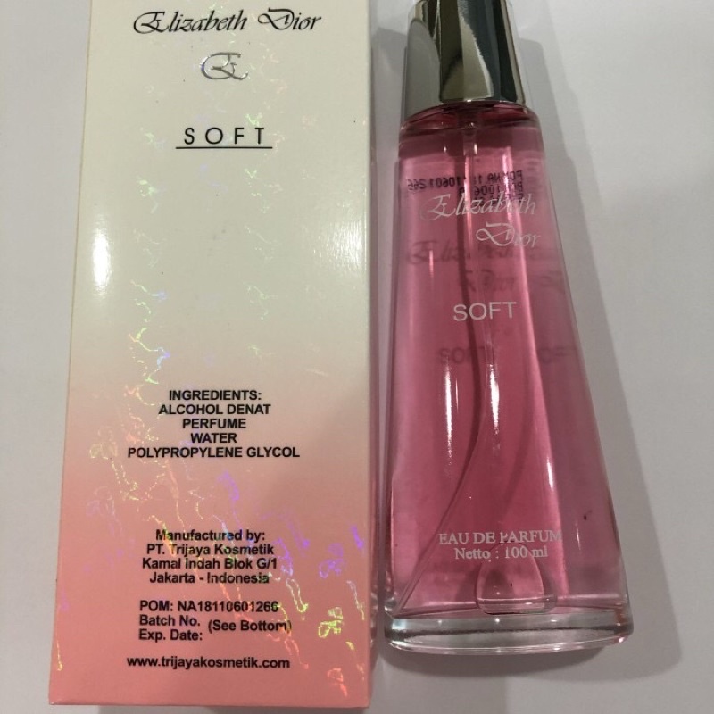 perfume Elizabeth dior soft
