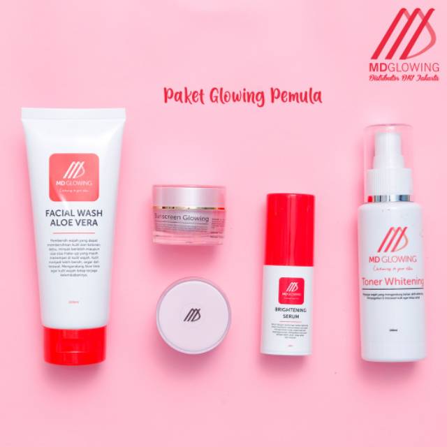 Paket Glowing pemula by MDGLOWING