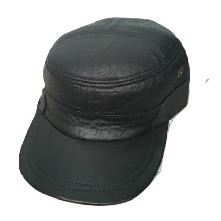 Topi kulit asli