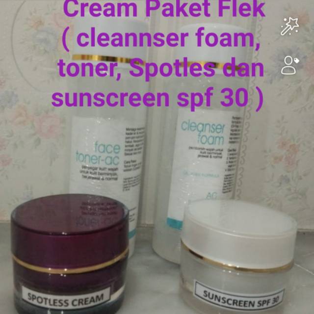 Cream spotles