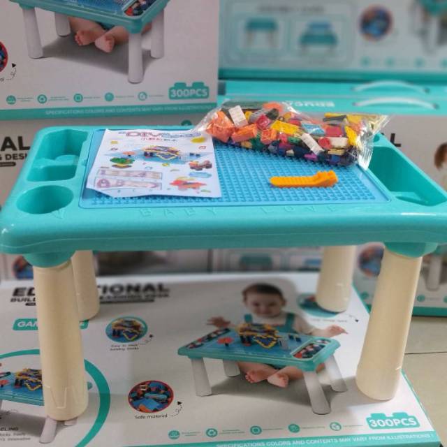 MEJA LEGO 300PCS