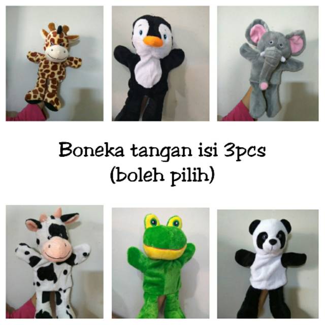 Paket Boneka Tangan G
