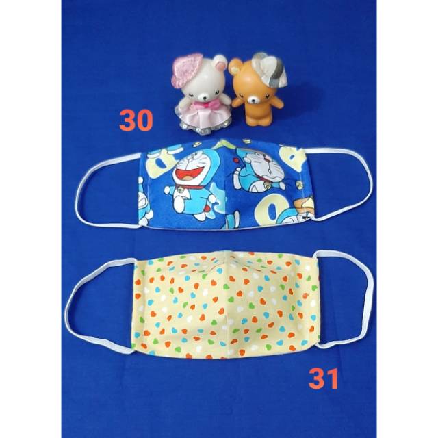 Masker kain 2 lapis