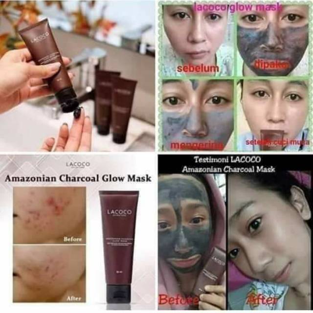 LACOCO AMAZONIAN CHARCOAL MASK