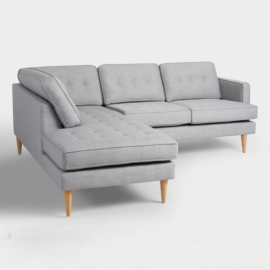 Sofa Sudut Retro Minimalis