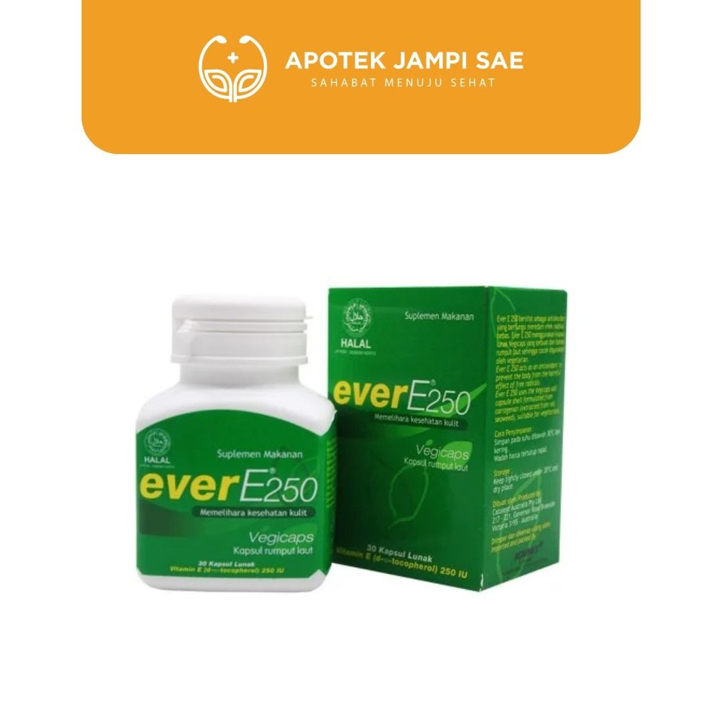 EVER E 250 BOTOL - ISI 30 BIJI
