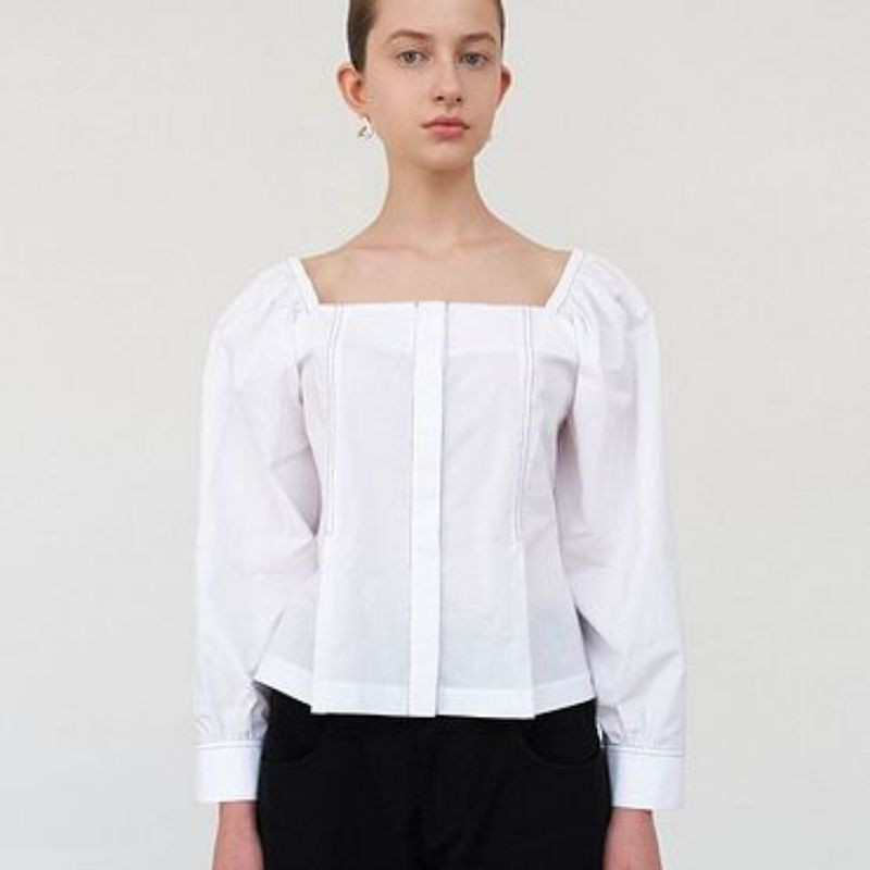 [clothesforher] Lined Blouse