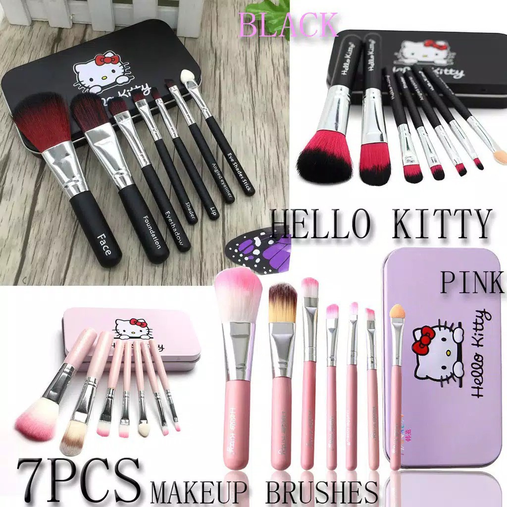 BRUSH SET / KUAS MAKEU UP HELLO KITTY