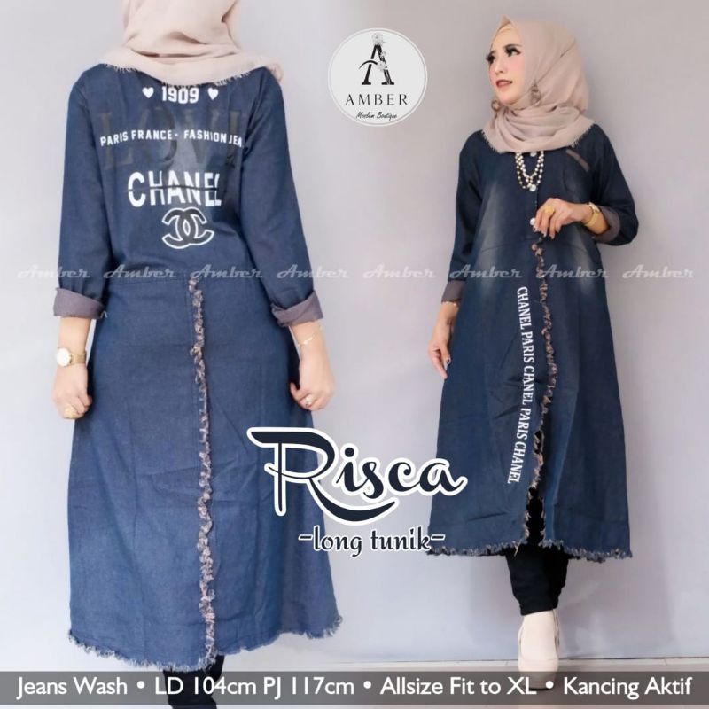 LONG TUNIK RISCA BY AMBER