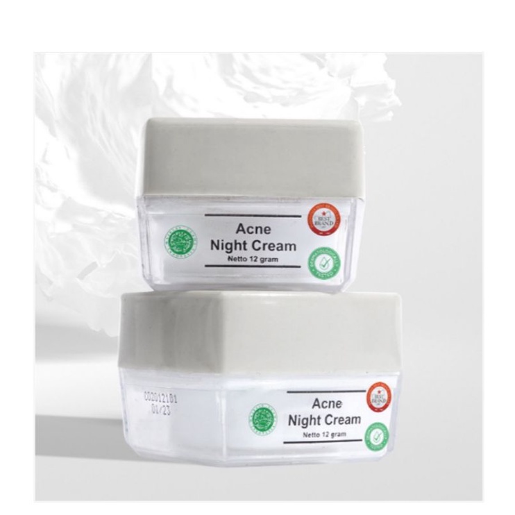 Night Cream Acne MS GLOW/COD