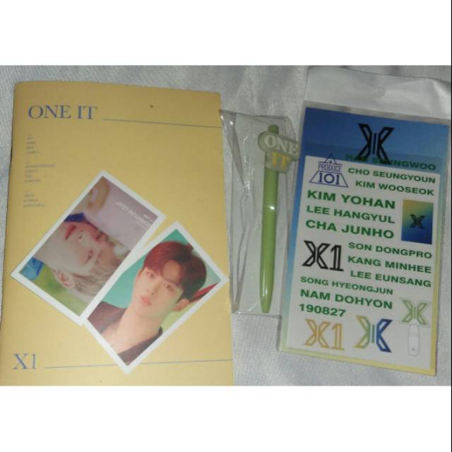Set Note book + Pen Official X1