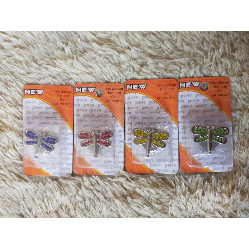 GOLF CLIP MARKER TOPI
