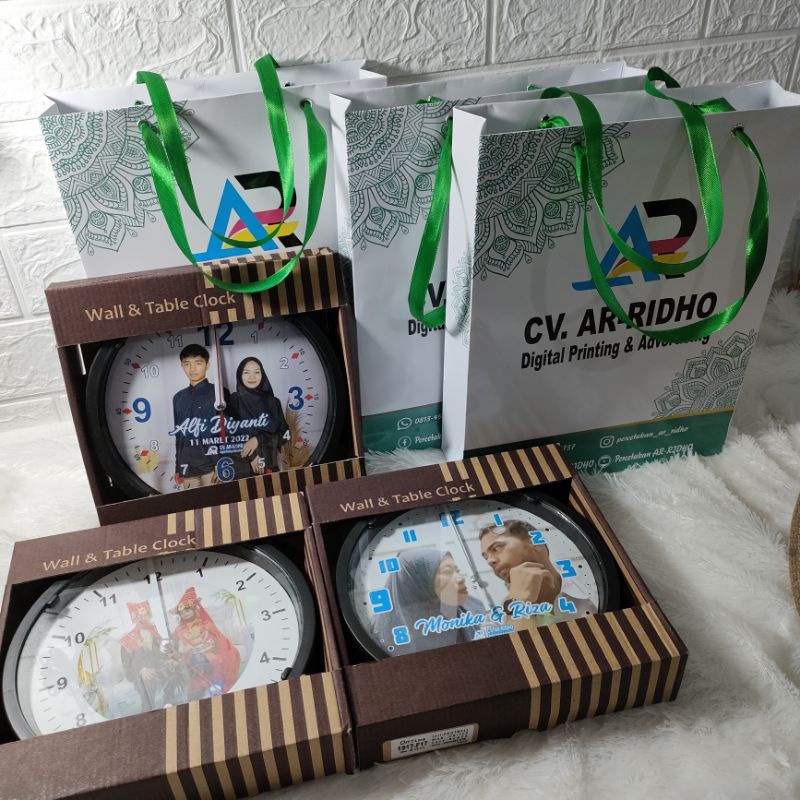Wedding Gift Jam Costum