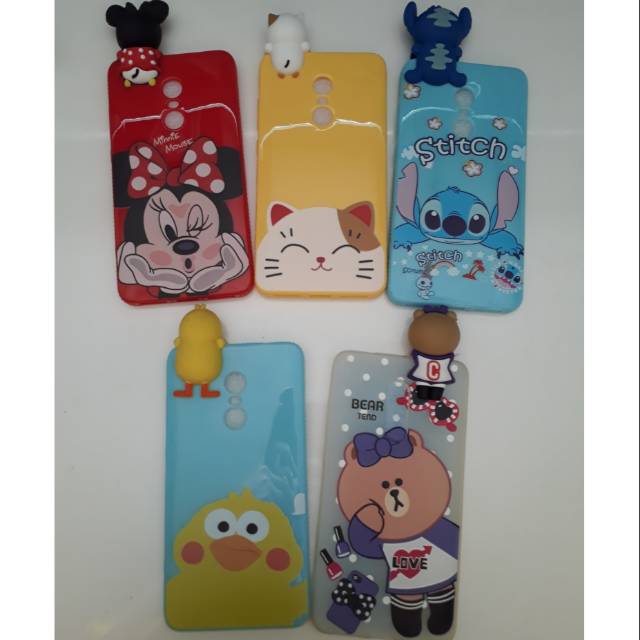 (Xiaomi note 4/4x)Silicon softcase boneka intip