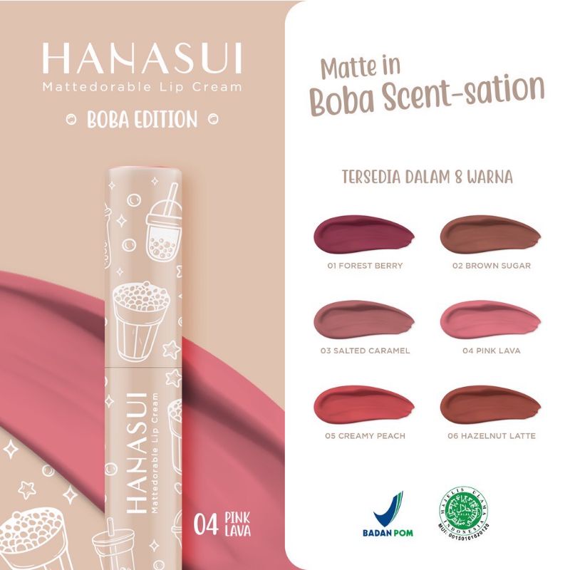 LIPMATTE HANASUI BOBA EDITION