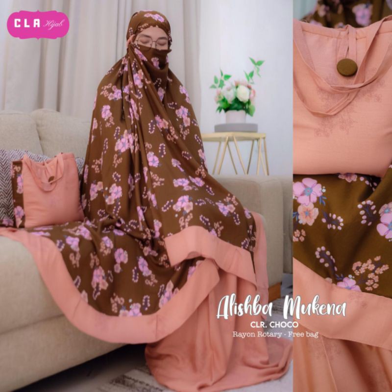 Alishba Mukena Dewasa
