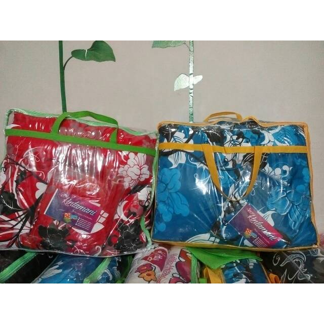 Bedcover+seprai,bantal,guling