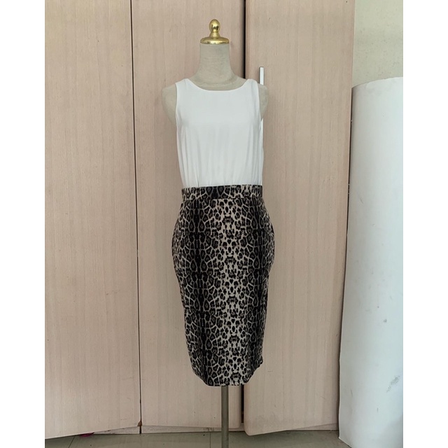 Rok motif leopard