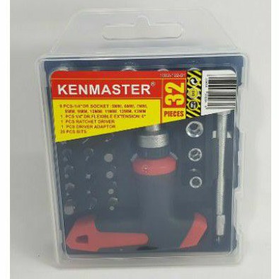 kunci socket 32pc kenmaster kunci sok