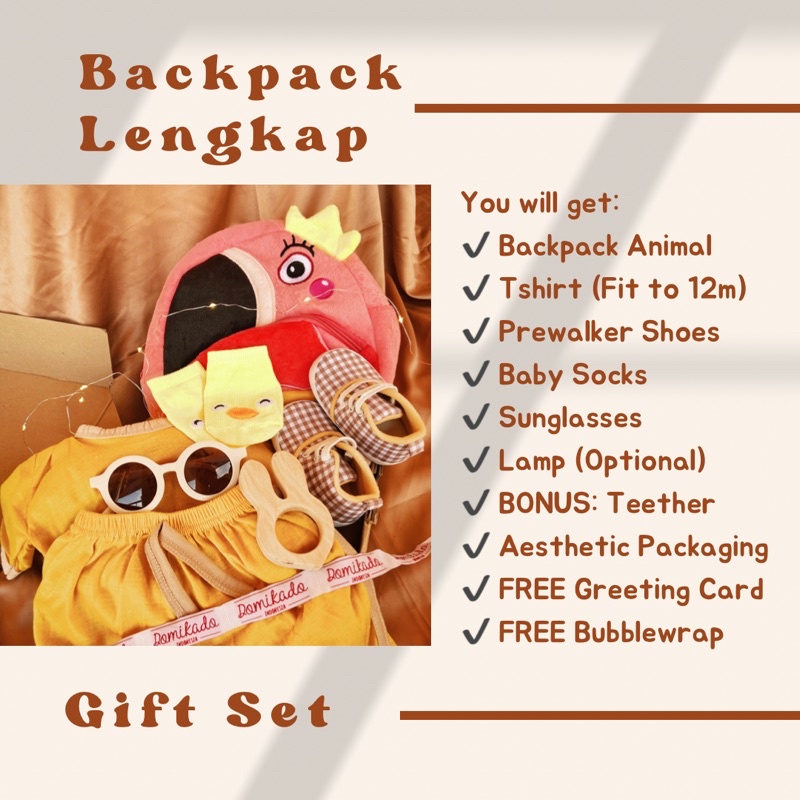 HAMPERS GIFT SET BACKPACK LENGKAP