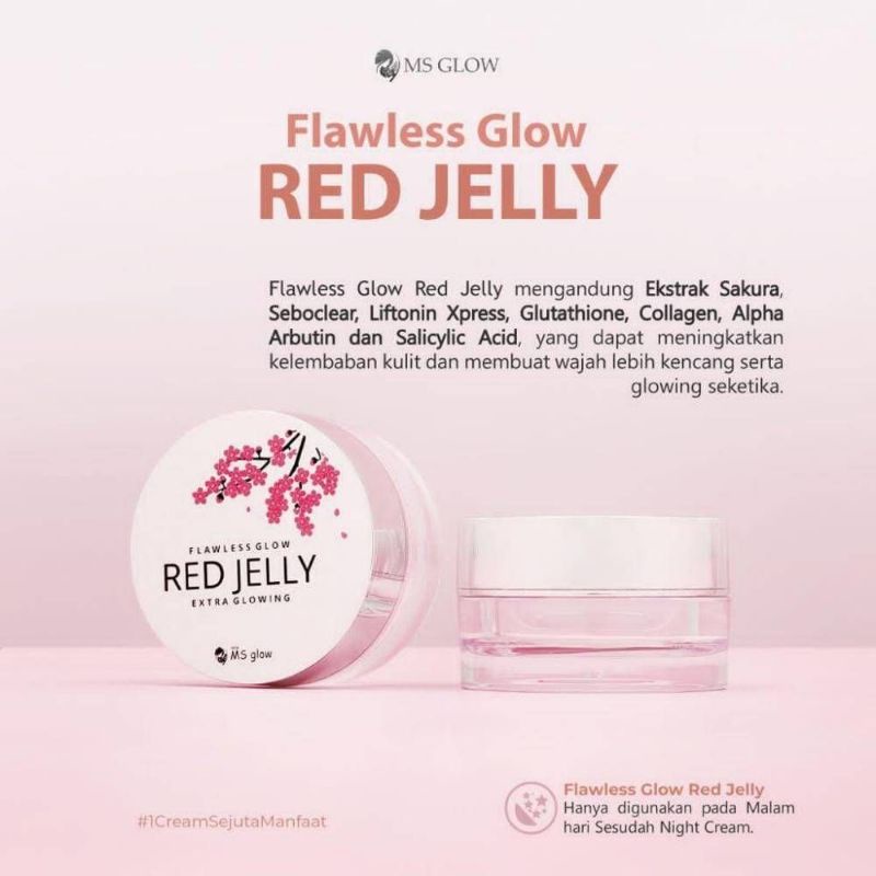 MS Glow Red Jelly 15gr