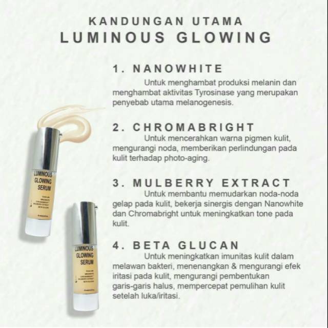MS GLOW - LUMINOUS GLOWING SERUM