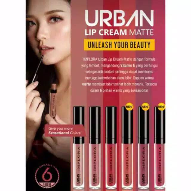 LIP CREAM MATTE IMPLORA URBAN