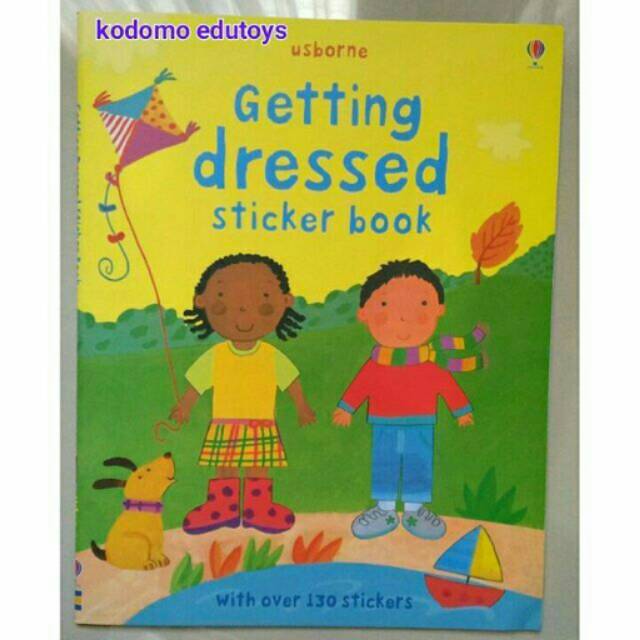 Usborne Getting Dressed Sticker Book