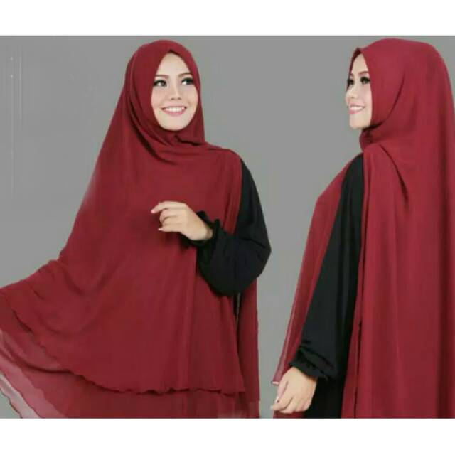 Khimar Instan Jumbo Syar'i