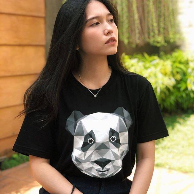 KAOS MOTIF "PANDA"