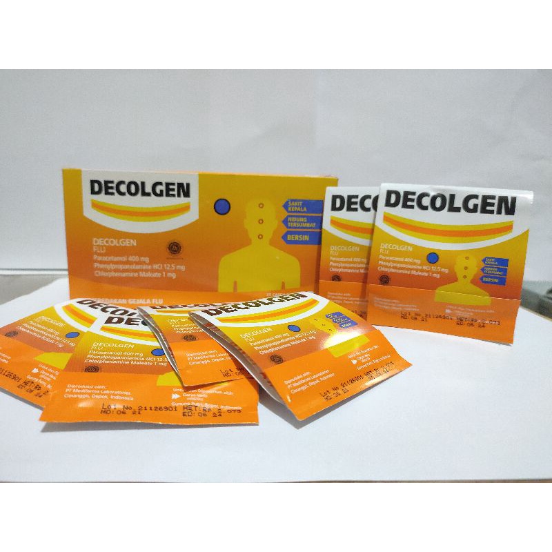 DECOLGEN STRIP 4 TABLET
