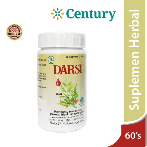 Darsi 550mg 60 Kapsul