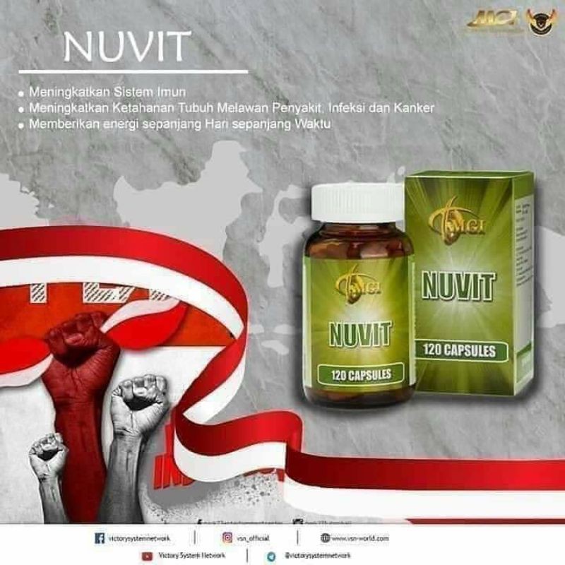 Nuvit suplemen kesehatan imun booster