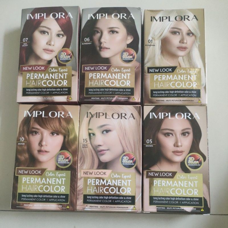 Implora Permanent Hair Colour Color