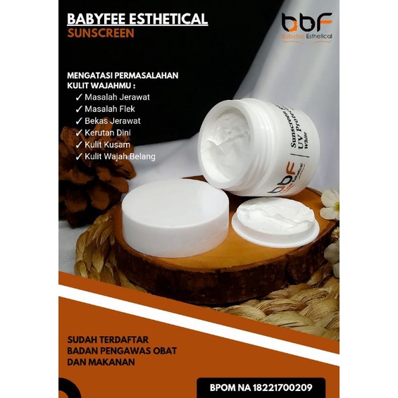 SUNSCREEN BBF (BABYFEE) SPF30+