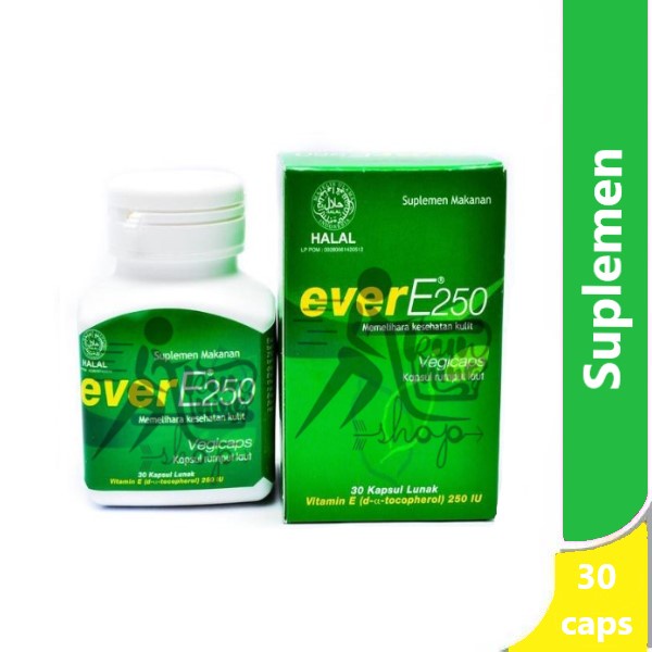 Ever E 250 IU 30 soft kapsul - suplementasi vitamin E
