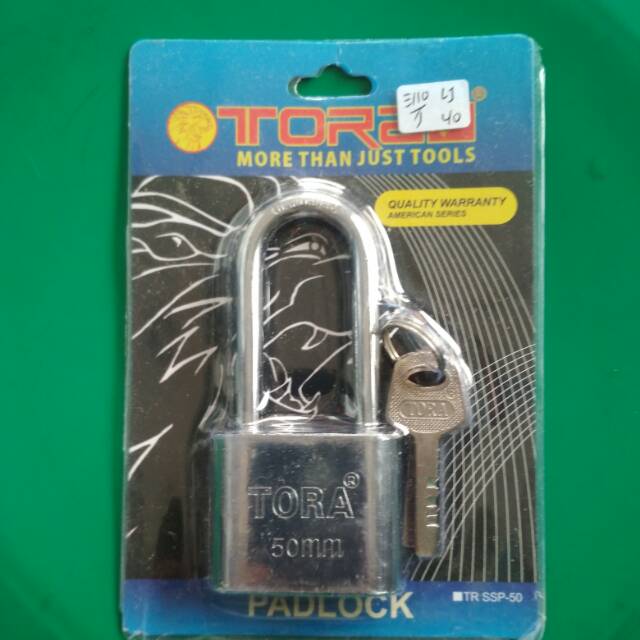 Gembok hardness steel 50 mm