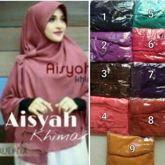 Aisyah khimar pet
